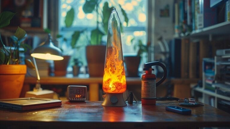 How Long Can You Leave A Lava Lamp On: Ensure A Safe Glow