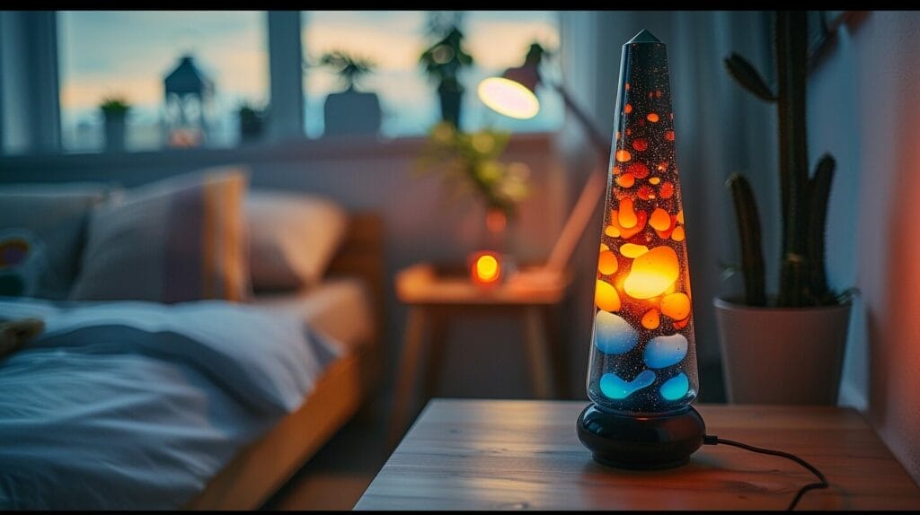 Can You Sleep With a Lava Lamp On