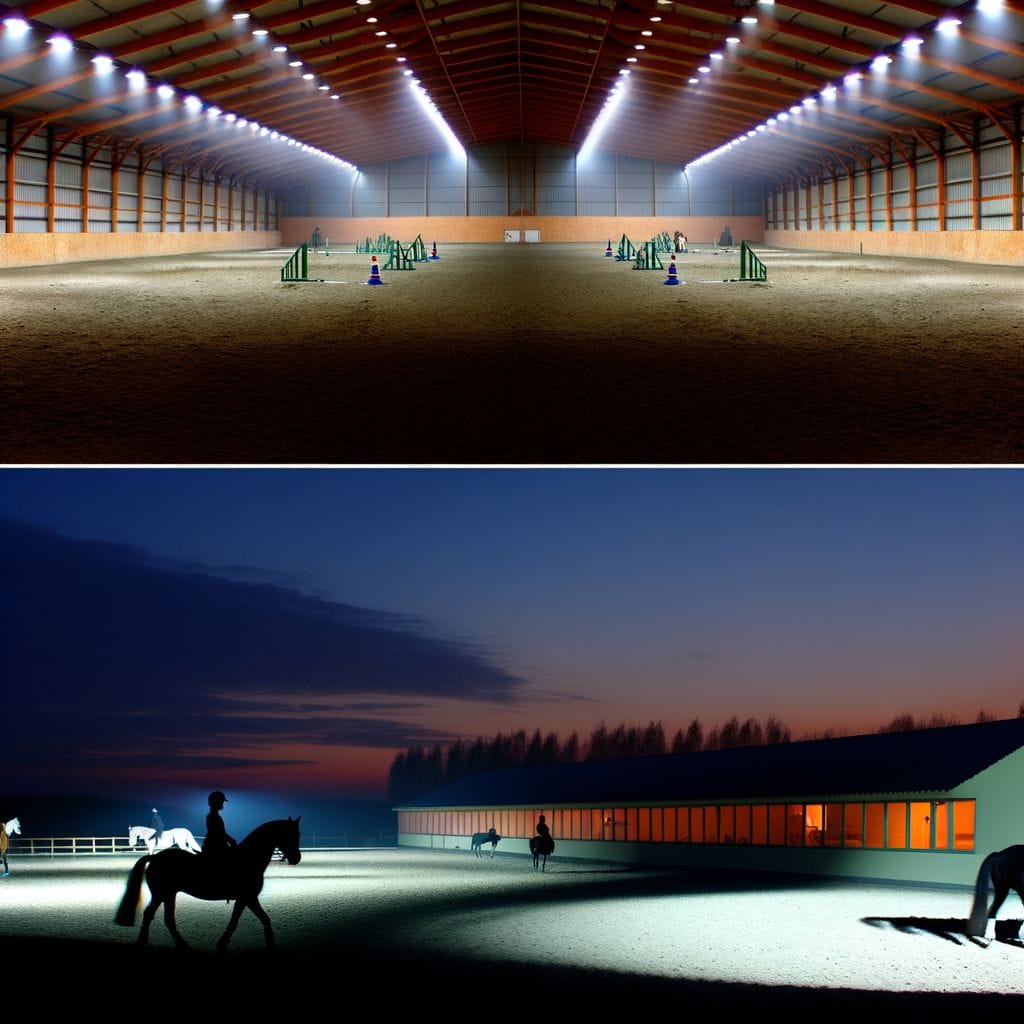 Horse Arena Lights A Guide to Indoor and Outdoor Lighting