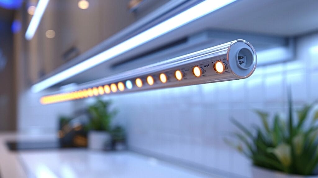 LED light without a ballast.