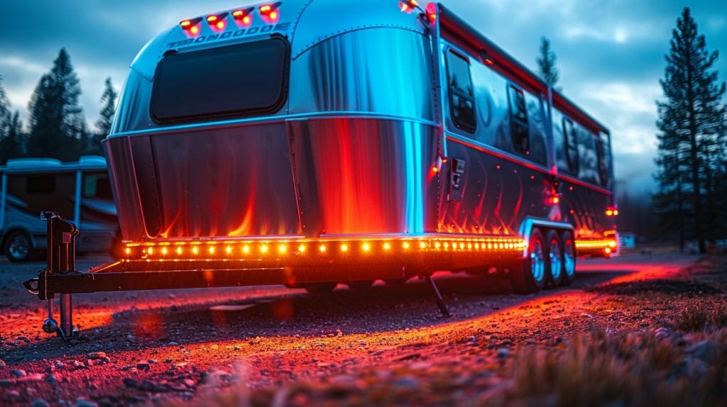 4 Wire LED Trailer Lights Wiring Diagram