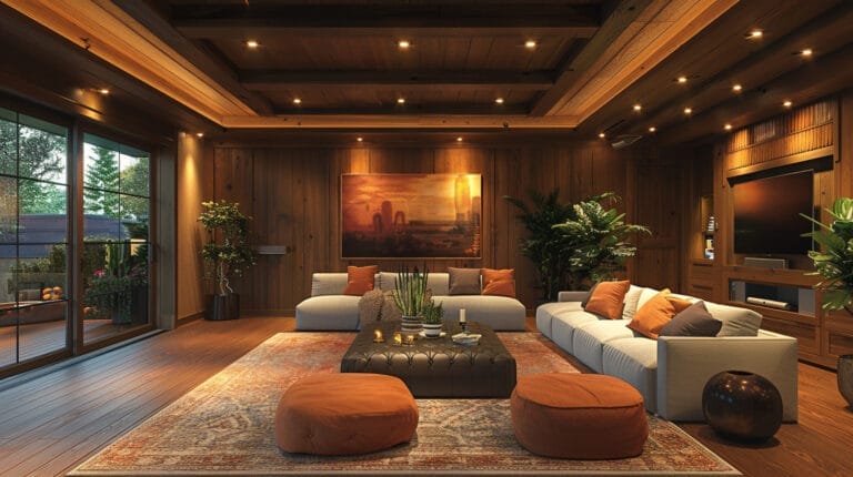 Family Room Recessed Lighting Layout Living Room