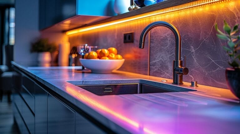 LED Lighting Over Kitchen Sink: For Functionality and Style