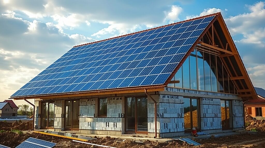 Solar panels Roof