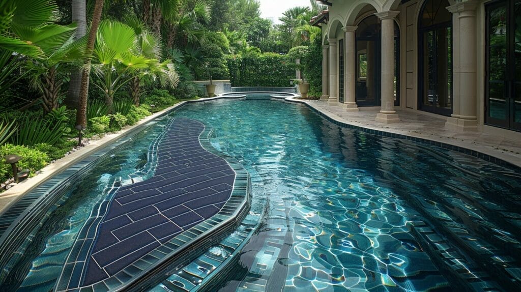 Various types of solar panel heaters for pools, showcasing their efficiency, versatility, and design diversity.