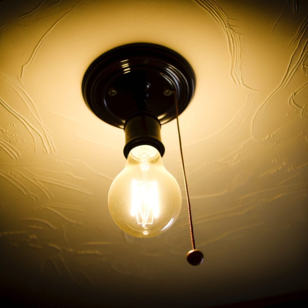 light bulb pull string