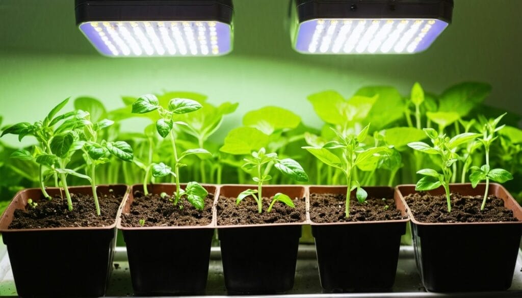 How Far Should Grow Light Be From Seedlings Optimal Light Distance for LED Grow Lights 278152604